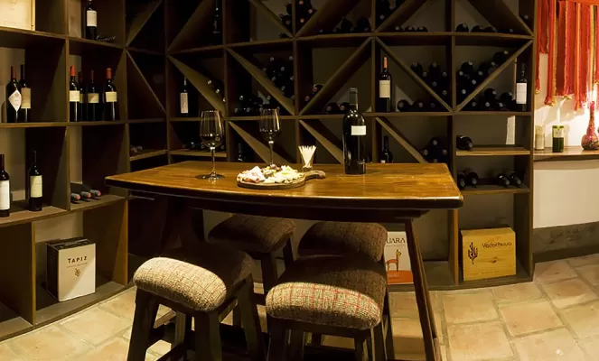 Enjoy some delicious local wine during your stay.