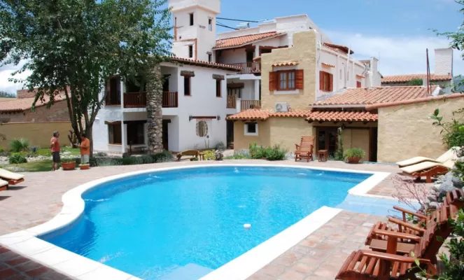 Soak in the sun and enjoy a swim at the pool.