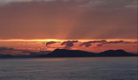 Stunning Alaskan Sunset
