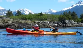 Enjoy the incredible Alaska scenery through a kayaking trip