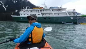 Kayaking around the Wilderness Explorer