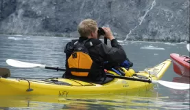 Sightseeing from the kayak