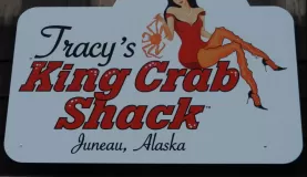 While in Juneau, have a bit at Tracy's King Crab Shack