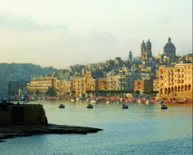 Capital city of Malta, Valletta.