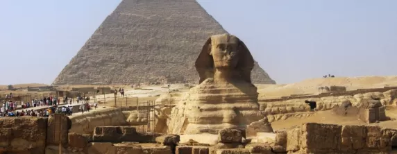 Visit the great pyramids of Egypt.
