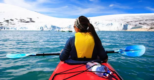 Kayak quiet waters as you sail to remote coves