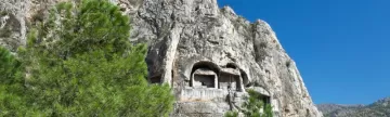Dwellings carved out of stone