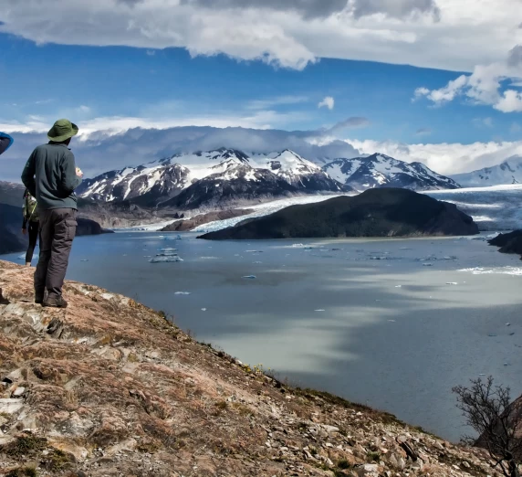 What a view of the landscape in Patagonia