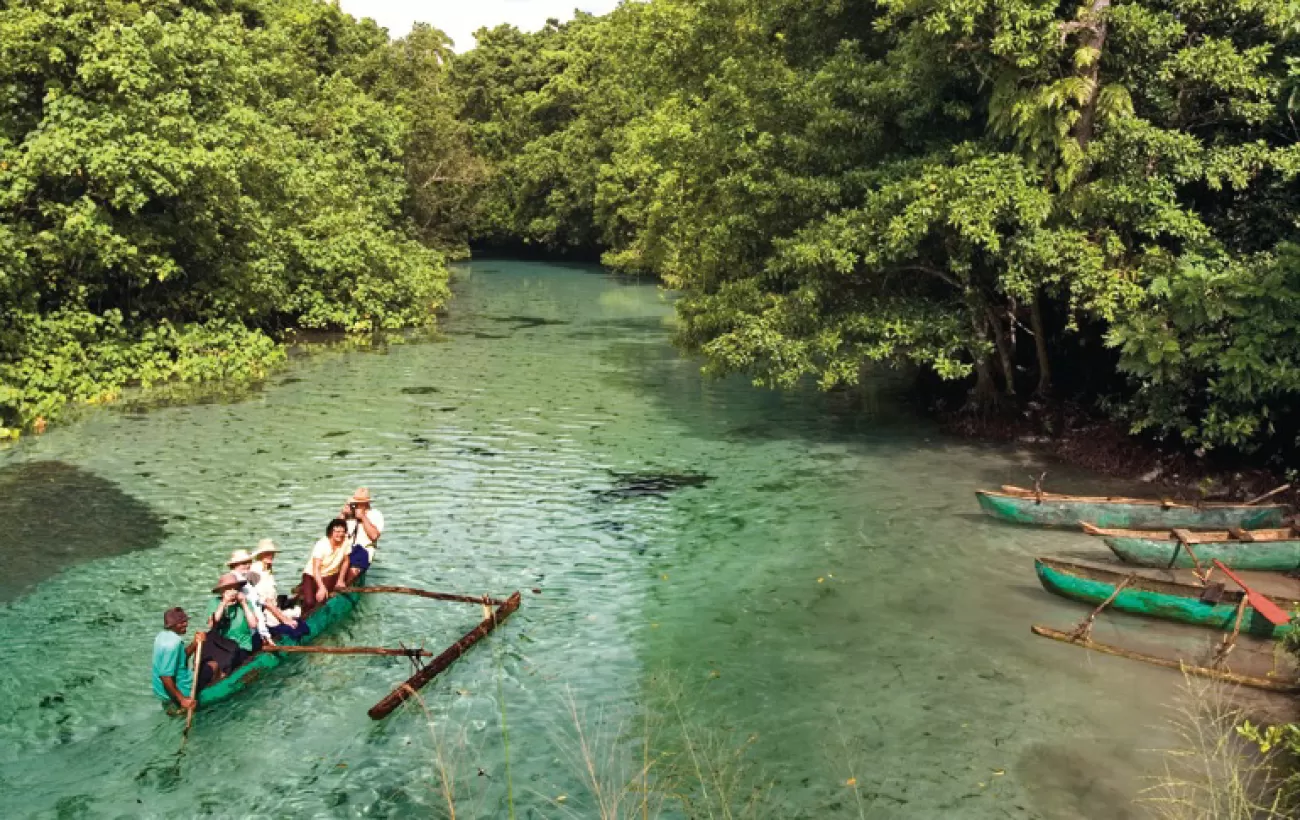 Explore the inlets of Vanuatu