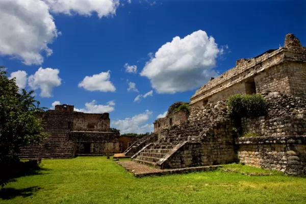 Ek' Balam is a collection of Mayan ruins.