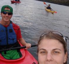 Kayaking around San Cristobal
