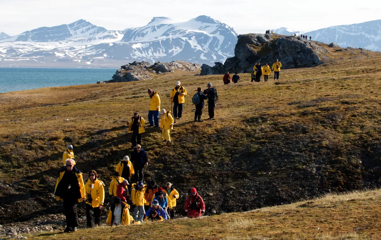 Explore Alkhornet on the Arctic island of Spitsbergen
