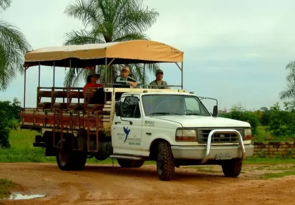 Vehicles of Araras Lodge make for easy transportation