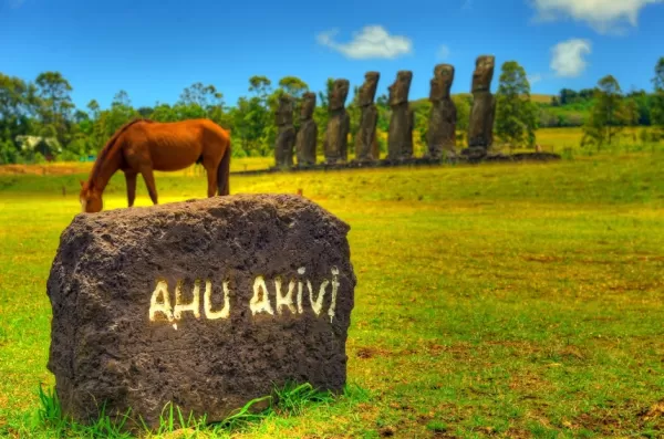 Easter Island Ahu Akivi