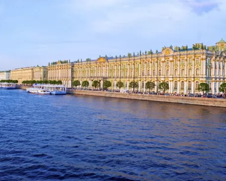 St. Petersburg's Hermitage, the former home of the Russian imperial family