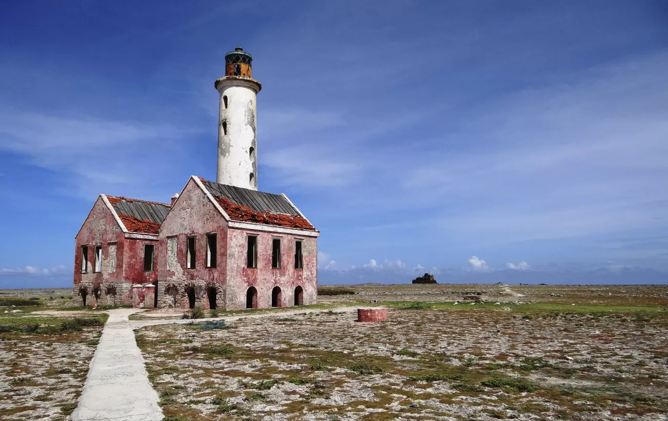 An old lighthouse on Curacao