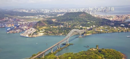Panama City's Bridge of the Americas