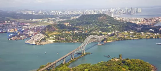 Panama City's Bridge of the Americas