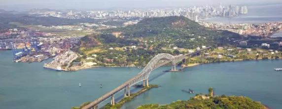 Panama City's Bridge of the Americas
