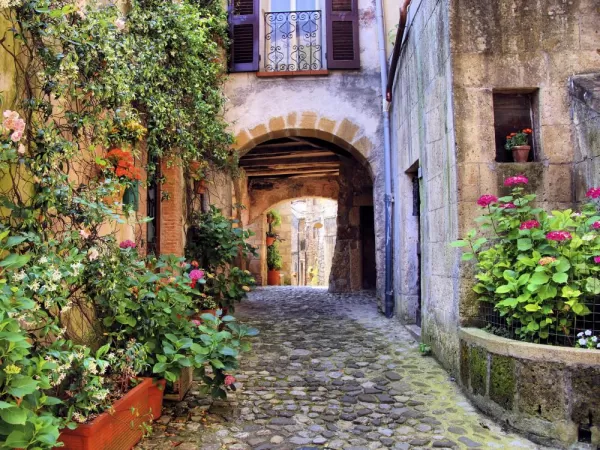 Wander the typical streets of Italy