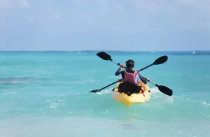 Kayak the clear blue waters of Belize