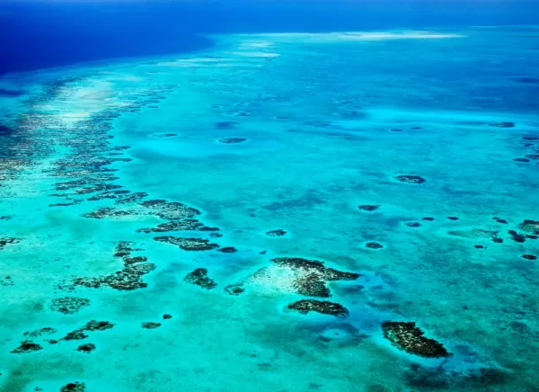 Pristine Belizean atolls
