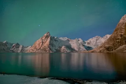 Arctic Northern Lights Lofoten Islands, Norway