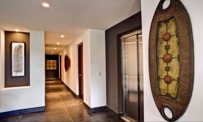 Elegant decor decorates the walls of the Preserve at Los Altos