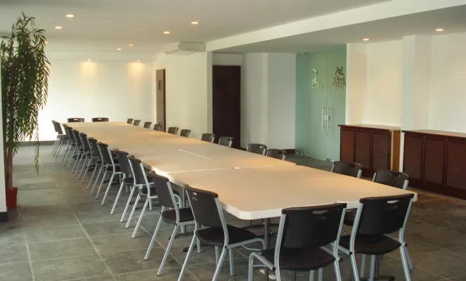 Tehe conference room is available for your needs