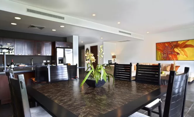 Elegant decor surrounds you in your suite at the Preserve at Los Altos