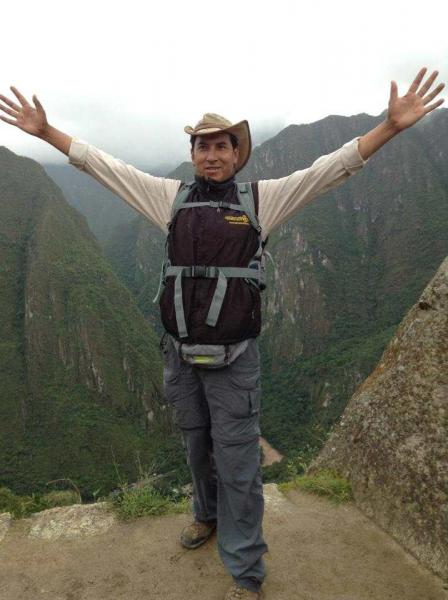 Adventure Life Peru guide, Edwin Vasquez Salas