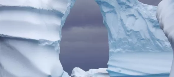 A spectacular iceberg off the coast of Antarctica