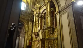 Inside the Buenos Aires cathedral