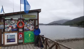 Tierra del Fuego post office. We got a stamp in our Passports!