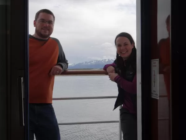 Ushuaia: We even had our own private balcony!