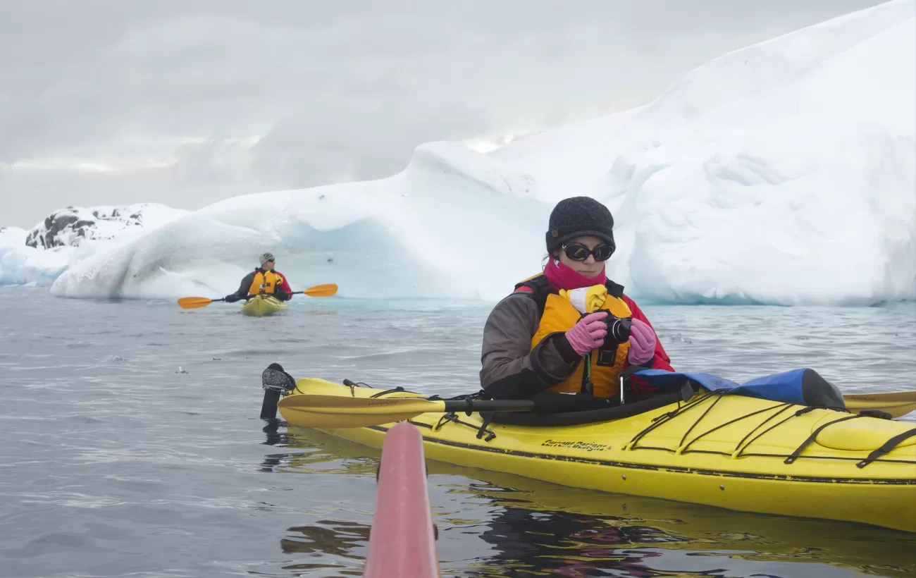 Kayaking in Pleneau Island - Iceberg Graveyard