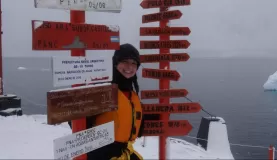 Almirante Brown Station: Officially on the continent of Antarctica!