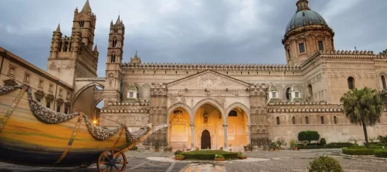 Visit the Cathedral of Palmero on your small ship cruise around Sicily