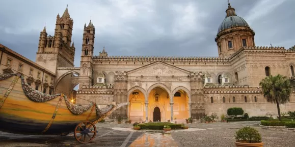 Visit the Cathedral of Palmero on your small ship cruise around Sicily
