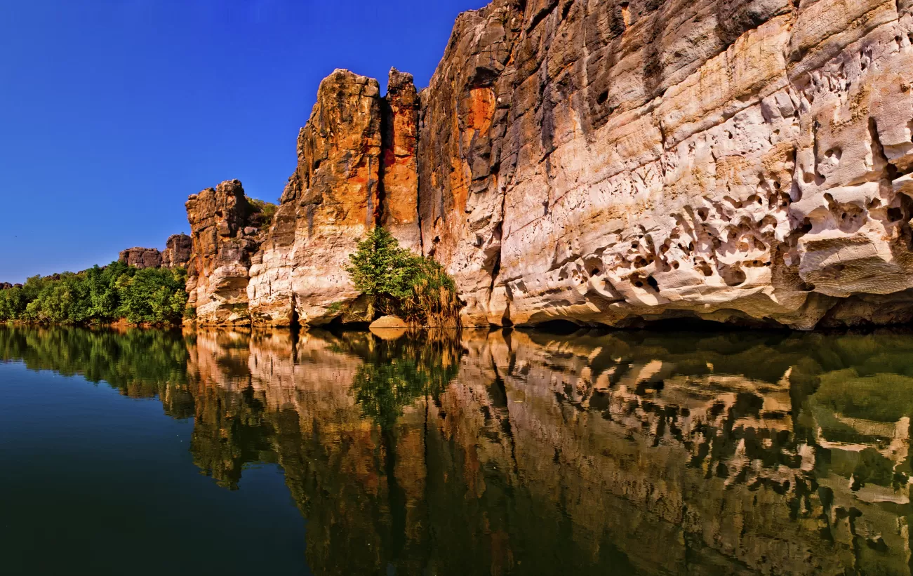 Rock formations along the coast of Kimberly