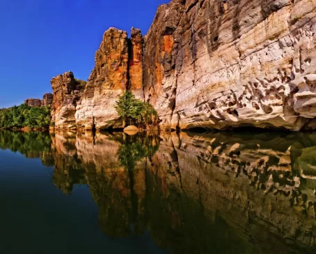 Rock formations along the coast of Kimberly