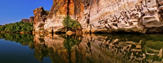 Rock formations along the coast of Kimberly