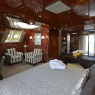 Your cabin on the Caledonian Sky has a sliding glass door and two portholes