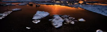 A sunset over Siberia
