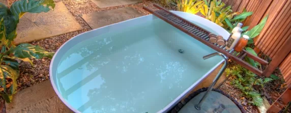 Take a soak in your private garden