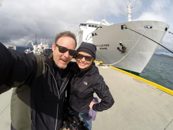 Nik & Dusty's Antarctica trip on the Ioffe