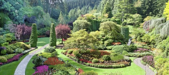 Sunken Garden at Butchart Garden, British Columbia