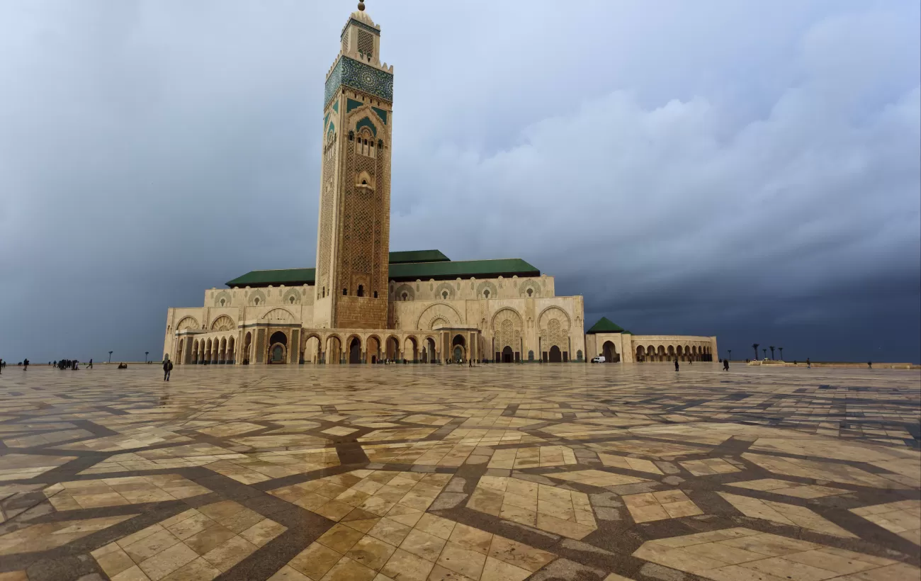 The Hassan II Mosque, Casablanca