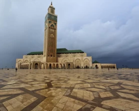 The Hassan II Mosque, Casablanca