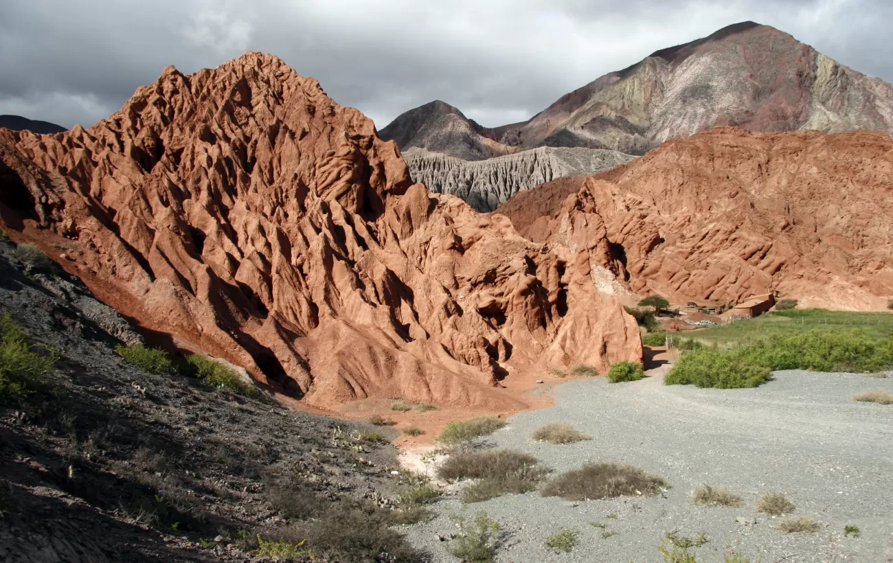 Mountains of the Salta province in northwest Argentina